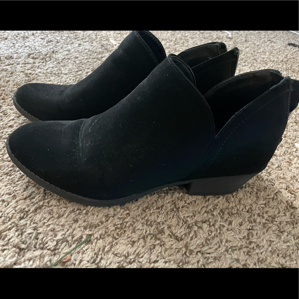 Top Moda - Flat Black Shoes - Size 8.5
